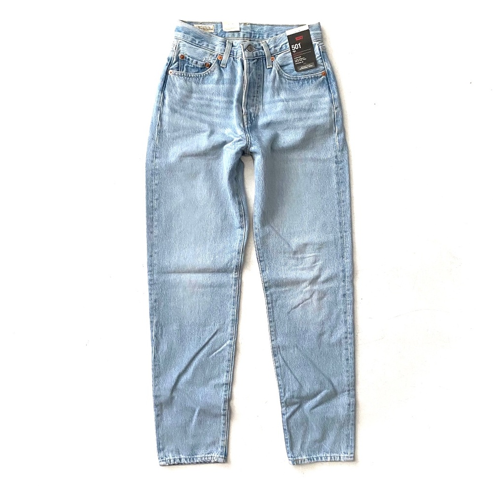 Levi's Nwt Premium Denim A46990013 Jeans 501 '81 Tapered Light Wash 30 x 31